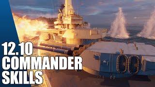 12.10 Commander Skills - World of Warships