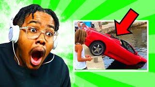 Reacting to Funny Car Fails