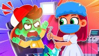 Comy Zomy Goes to the Dentist  | Dentist Song  | Nursery Rhymes & Kids Songs