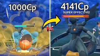 Gible Destroys High Cp Zekrom  (Pokemon Go)