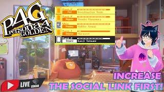  Increase Social Link Before Next Dungeon.. (Persona 4 Golden) (ID/EN) #vtuberid