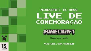 15 ANOS DE MINECRAFT | COMEMORE COM A GENTE feat @MoonKase & @jvnq