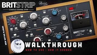 Heritage Audio's new BRITSTRIP - Mixing Walkthrough || Versatile Neve 73 style channel strip plugin!