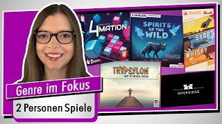 Genre im Fokus 32 - FÜNF 2-Personen Spiele im Vergleich - Spiel doch mal...!