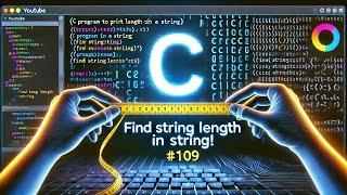 Master Programmer Shares SECRET Method for Printing String Length | C Coding 109