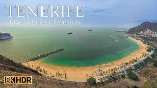 Las Teresitas Beach  - San Andrés - Tenerife   -  Canary Islands   -   Spain  8K