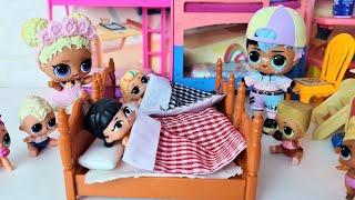 WET THE BEDS) New kids in kindergarten LOL surprise dolls cartoons LOL Darinelka