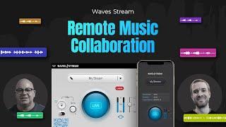 New! Waves Stream - Remote Audio Collaboration Simplified #musicproduction #collab #mixingengineer