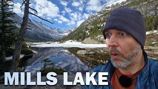 One of the Best Lakes in RMNP: Hiking Mills Lake [Rocky Mountain National Park]