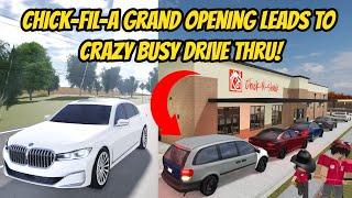 Greenville, Wisc Roblox l Realistic Chick-Fil-A CRAZY DRIVE Thru - Update Roleplay