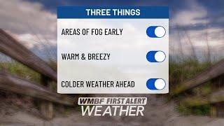 FIRST ALERT: Patchy dense fog this morning, breezy New Year’s Eve ahead