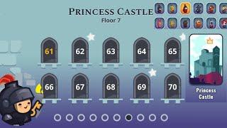 How to complete tricky Castle levels|| princess castle || level 67 walkthrough @tricky castle