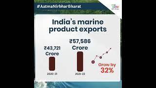 An all-time high for marine exports!