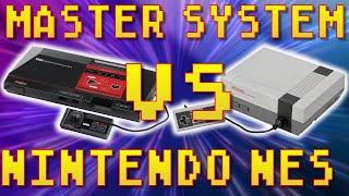 Sega Master System vs  Nintendo NES! *32* Games Compared!