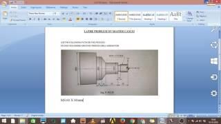 mastercam lathe machine operation tutorial part-1