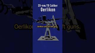 20mm Oerlikon Anti-aircraft Gun