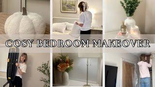 COSY BEDROOM MAKEOVER | Storage Solutions PAX Ikea Wardrobes, Winter Decorate With Me