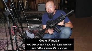 ULTRASONIC GUN FOLEY SFX LIBRARY (DEMO)