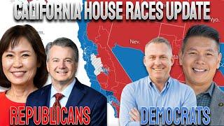 California House Races 13 and 45 (Steel vs Tran & Duarte vs Gray) Election Results Update: Too Close