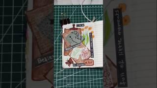 Scrapbook with me | journal  #shorts #scrapbook #journal #scrapbooking #scrapbookwithme
