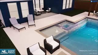 Platinum Pools - Alvarez Family V2  Pool Design by Buddy Harrott