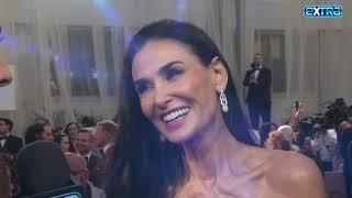 Golden Globes: Demi Moore REACTS to First Film Nomination in 36 Years! (Exclusive)