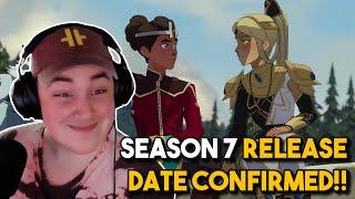 The Dragon Prince SEASON 7 RELEASE DATE!! | Reaction & Analysis