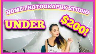 How to set up a home photography studio