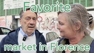 My Favorite market in Florence with a local!