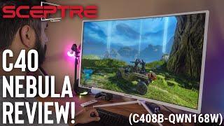 Sceptre C40 Nebula Review! (C408B-QWN168W)