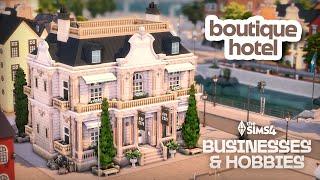 Boutique Hotel ⭐️ || The Sims 4 Businesses & Hobbies Speed Build