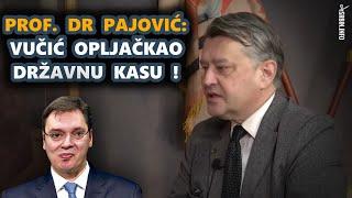 Sprema se da napusti zemlju!? Dr Pajović tvrdi: Vučić opljačkao državnu kasu! Izgubio pare, pa sad..