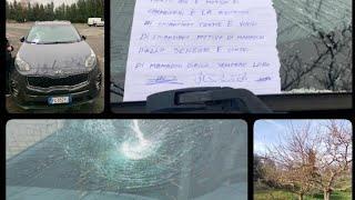 БeШЖeнeц поселился на дереве: лютует, бьёт стekла машин, оставляет записки карабинерам. Тоскана.