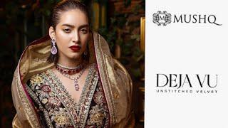 MUSHQ DEJA VU UNSTITCHED VELVET COLLECTION'24 | Pre-Booking Now