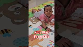 Foldable Baby Foam Mat - Play Mat for Kids #foam #foammattress #foamsheet #kidsplay #playmat