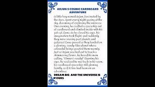 Arjun's Cosmic Cardboard Adventure