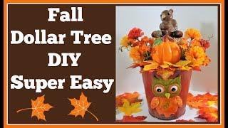 Fall Dollar Tree DIY  Super Easy