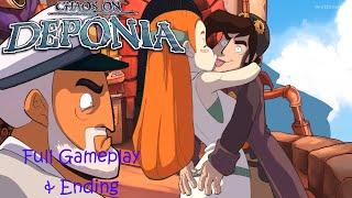 Chaos on Deponia - Full Gameplay Walkthrough & Ending