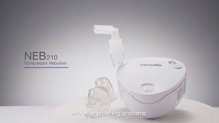 Microlife NEB 210 Innovative nebulisation system for an efficient treatment - EU Version