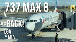 737 MAX 8 | Flying From New York to Miami in 2020! | First Class | First Day of Operations