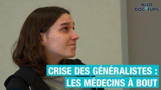 "On est complètement sous l'eau" : les médecins généralistes craquent