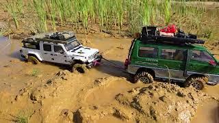 How to film an RC Car - Killerbody MERCURY Jeep Gladiator & MST CFX DL1 Misubishi Delica L300  #mud