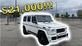 We bought and rebuilt the CHEAPEST Mercedes G55 AMG in the country!!!