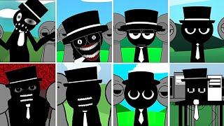 Incredibox - Sprunki but only MR.BLACK HAT in ALL Different Mods.Episode 3