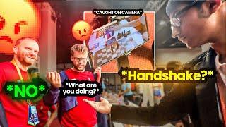 The handshake Gambit | A chess controversy like no other