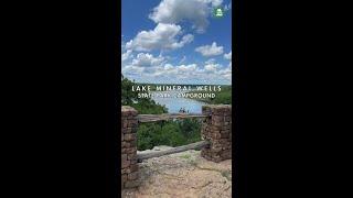 RVING TEXAS: Tour Lake Mineral Wells State Park!