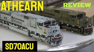 Running Review: Athearn HO SD70ACu in CP Military Tribute & Classic Canadian Pacific Paint! Tsunami2