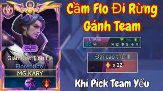 Trận Đấu Pick Team Không Thể Thắng Và Màn Múa Flo Đi Rừng Âm Thầm Gánh Team Lật Kèo Đầy Mãn Nhãn