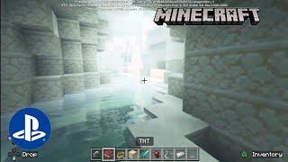 MINECRAFT - PLAYSTATION 4 RTX SHADERS GAMEPLAY BEDROCK