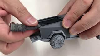 Foldable cyber truck prusa